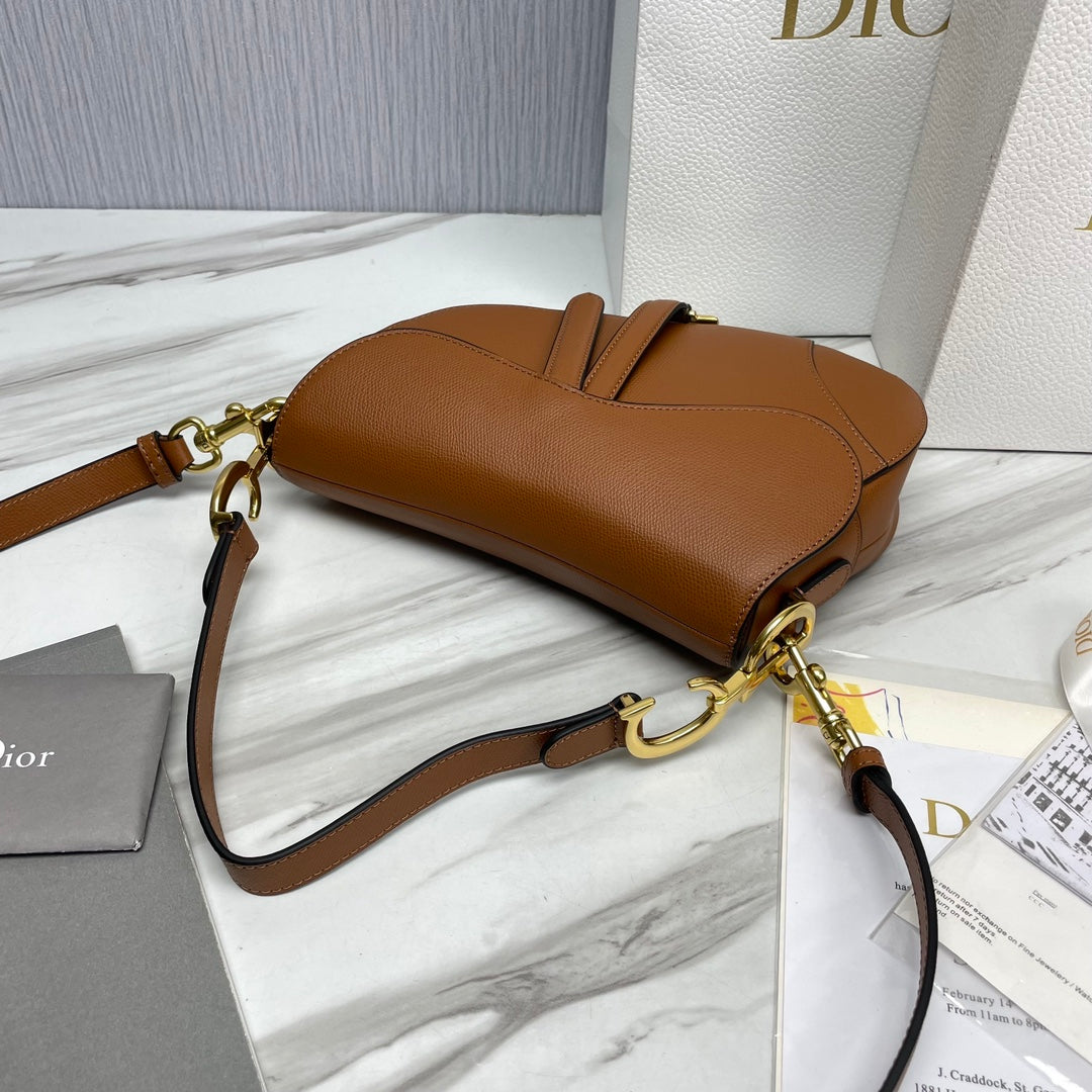 Dior Saddle Bag Brown