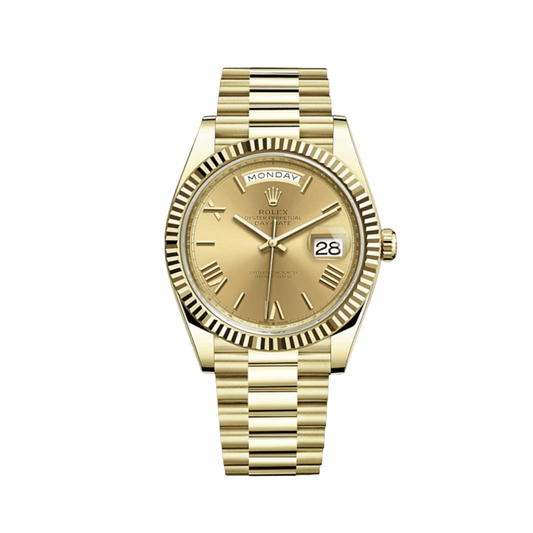 DAY-DATE 40 228238 CHAMPAGNE DIAL IN YELLOW GOLD