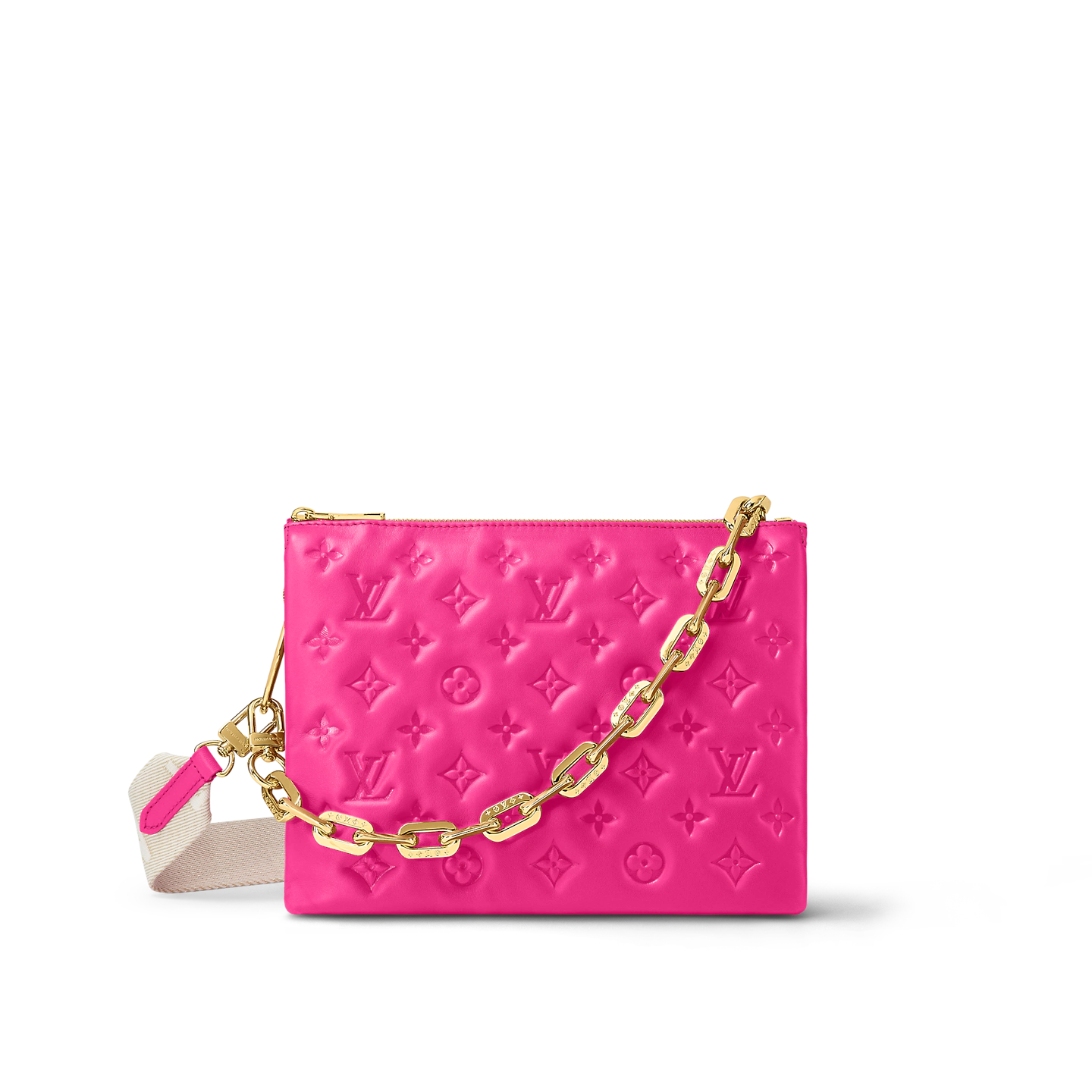 LV COUSSIN PM Pink HANDBAG