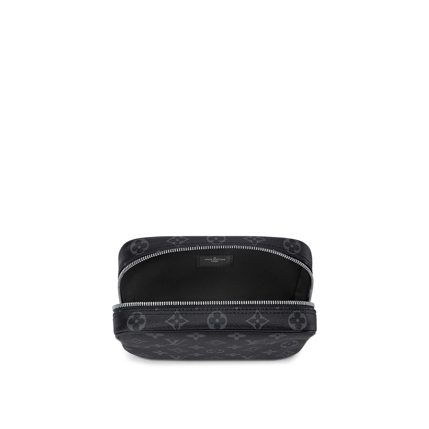 LV Toilet Pouch PM Monogram Eclipse Canvas