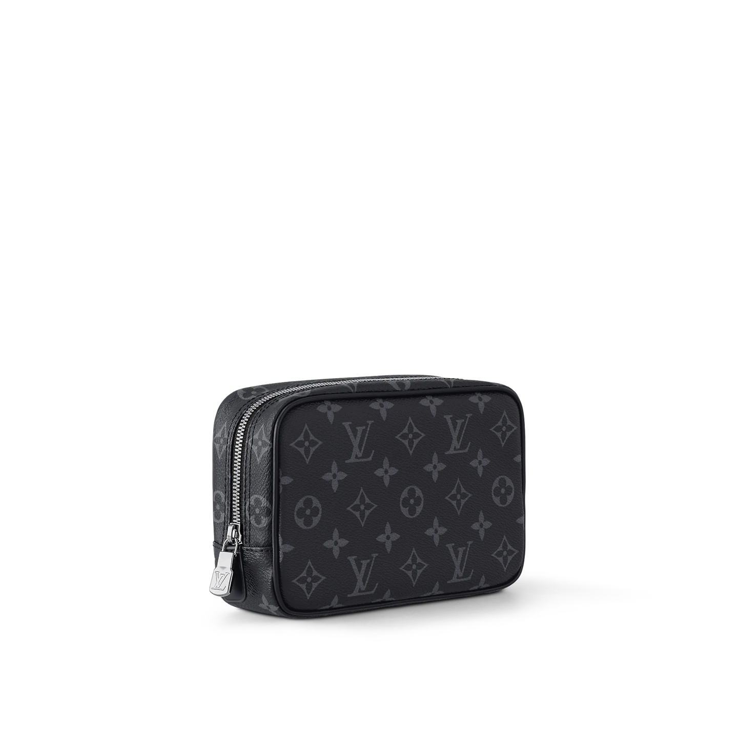 LV Toilet Pouch PM Monogram Eclipse Canvas