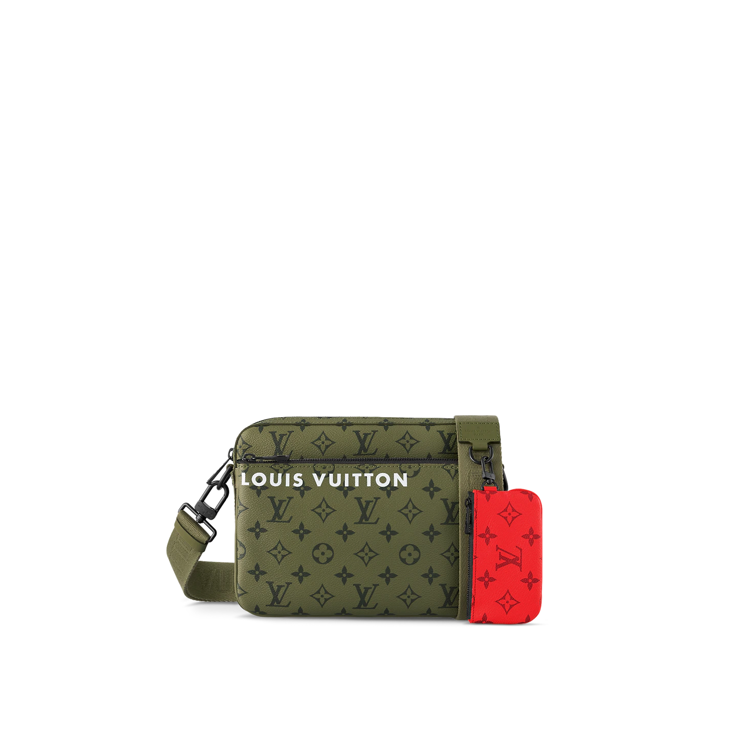 LV Trio Messenger Bag Green