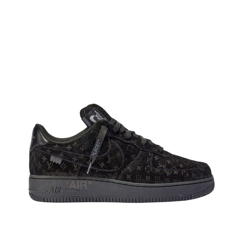 Louis Vuitton Nike Air Force 1 Low By Virgil Abloh Black