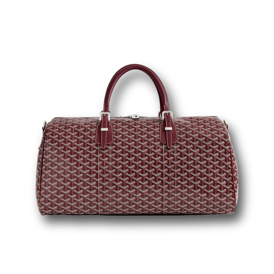 Goyard Maroon Boston 50 bag
