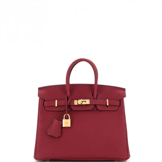 Birkin 25 Rouge H togo leather Palladium hardware