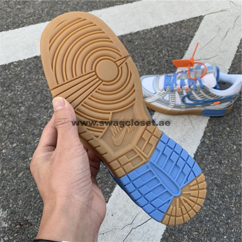 Nike Air Rubber Dunk x Off-White "University Blue"