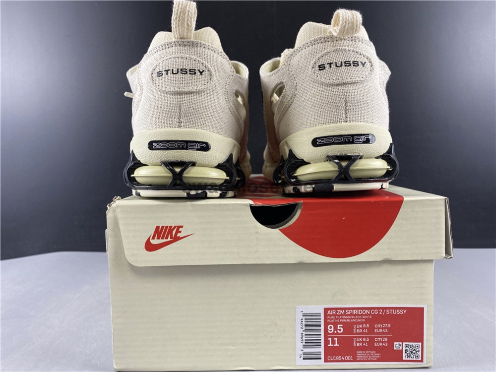Nike Air Zoom Spiridon Cage 2 x Stussy Fossil