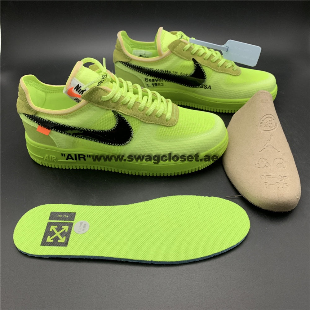 Nike Air Force 1 Low x Off-White "Volt"