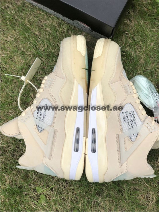 Jordan 4 Retro Off-White "Sail"