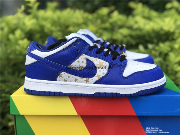 SUPREME X NIKE SB DUNK LOW OG SB QS 'HYPER ROYAL'