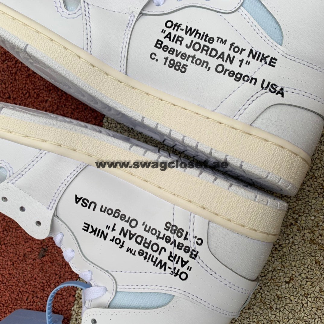 Jordan 1 Retro High Off-White White