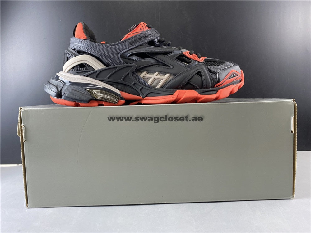 Balenciaga Track 2 Dark Grey Orange