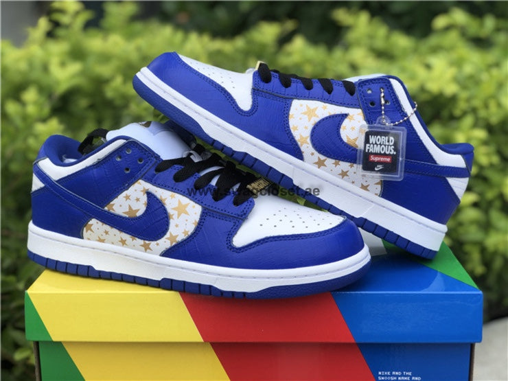 SUPREME X NIKE SB DUNK LOW OG SB QS 'HYPER ROYAL'