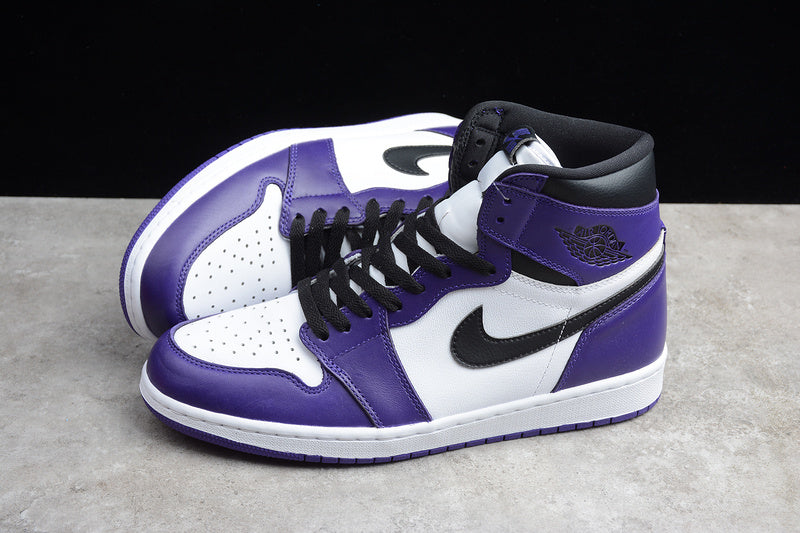 Jordan 1 Retro High Court Purple White
