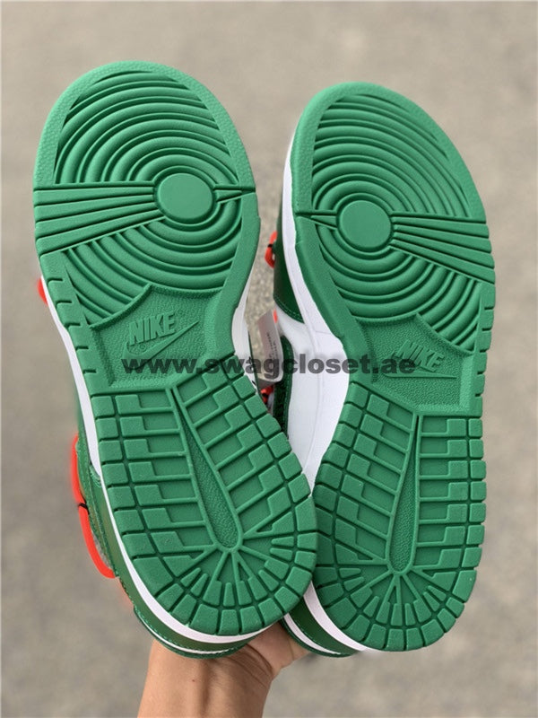 Nike Dunk Low Off-White "Pine Green"