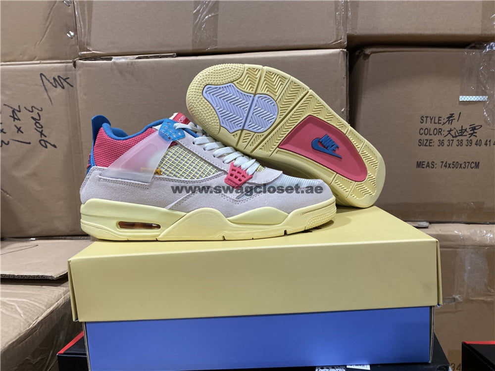 Jordan 4 Retro "Union Guava Ice"⁠