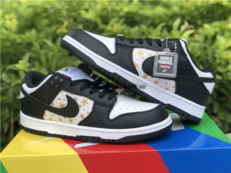 Nike SB Dunk Low x Supreme Stars Black (2021)