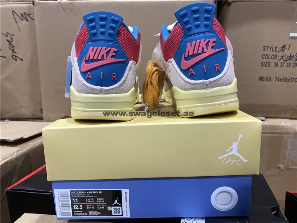 Jordan 4 Retro "Union Guava Ice"⁠