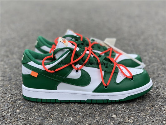 Nike Dunk Low Off-White "Pine Green"