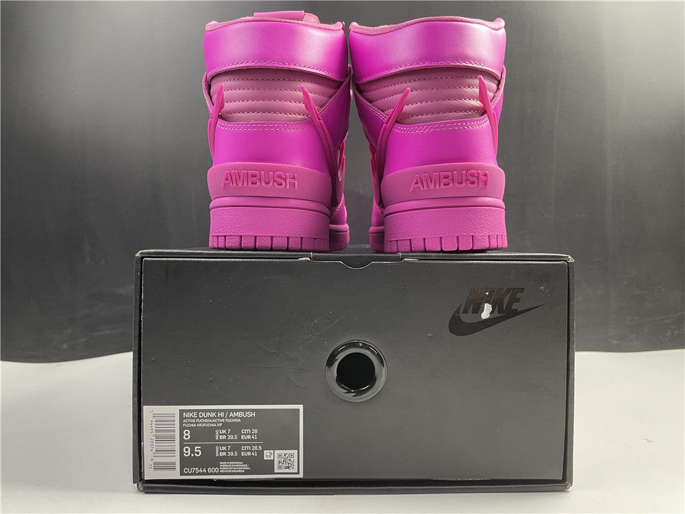 Nike Dunk High x Ambush "Pink"