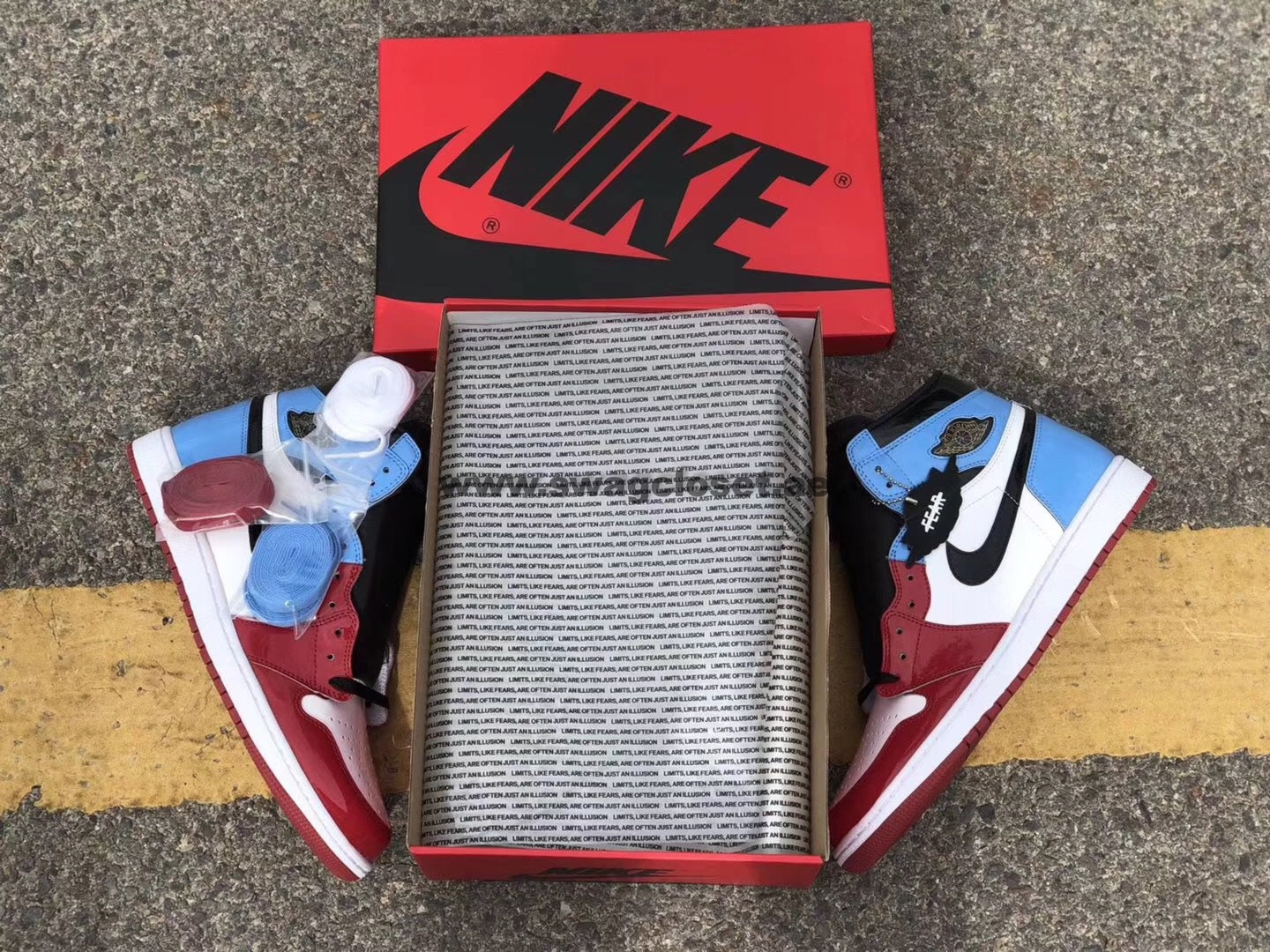 Jordan 1 Retro High "Fearless UNC Chicago"