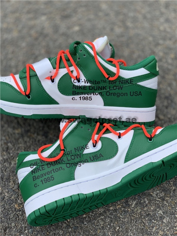 Nike Dunk Low Off-White "Pine Green"
