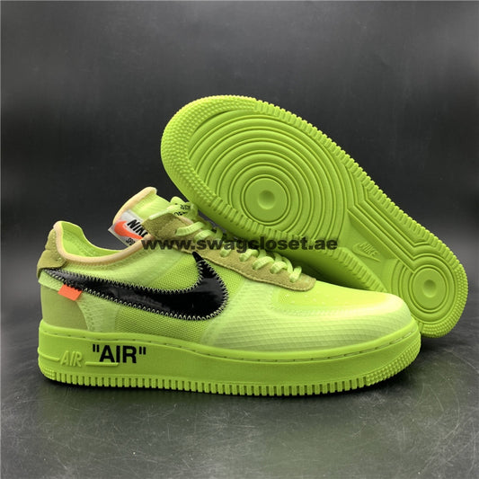 Nike Air Force 1 Low x Off-White "Volt"
