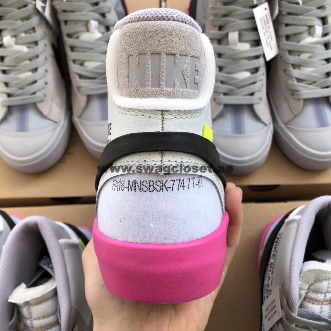 Nike Blazer Mid Off-White Wolf Grey Serena "Queen"