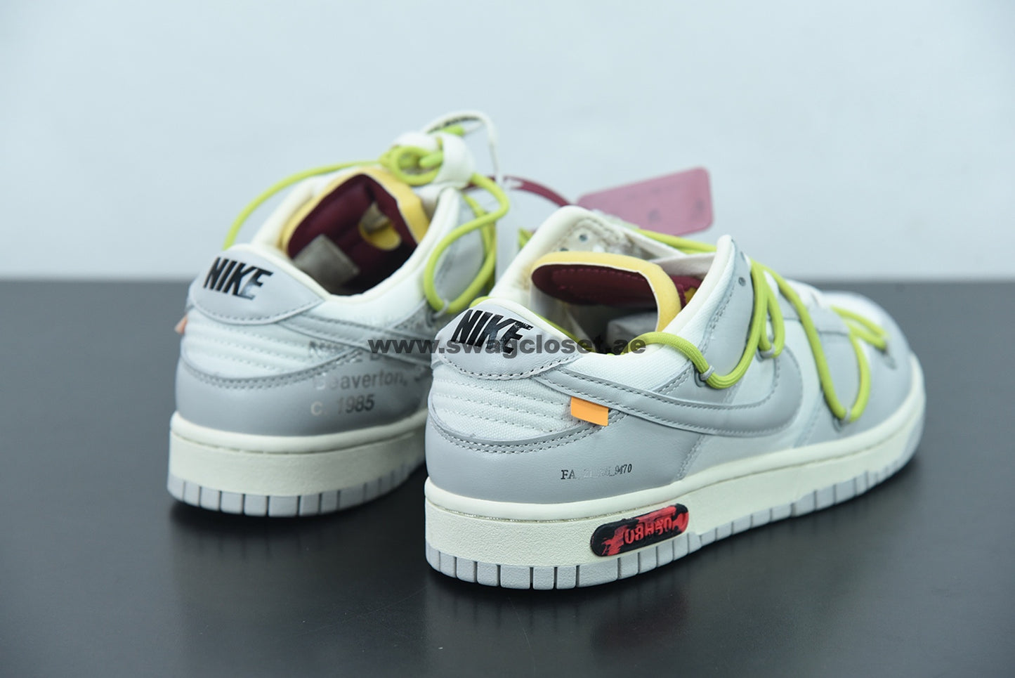 Nike x Off-White dunk low "08 of 50"