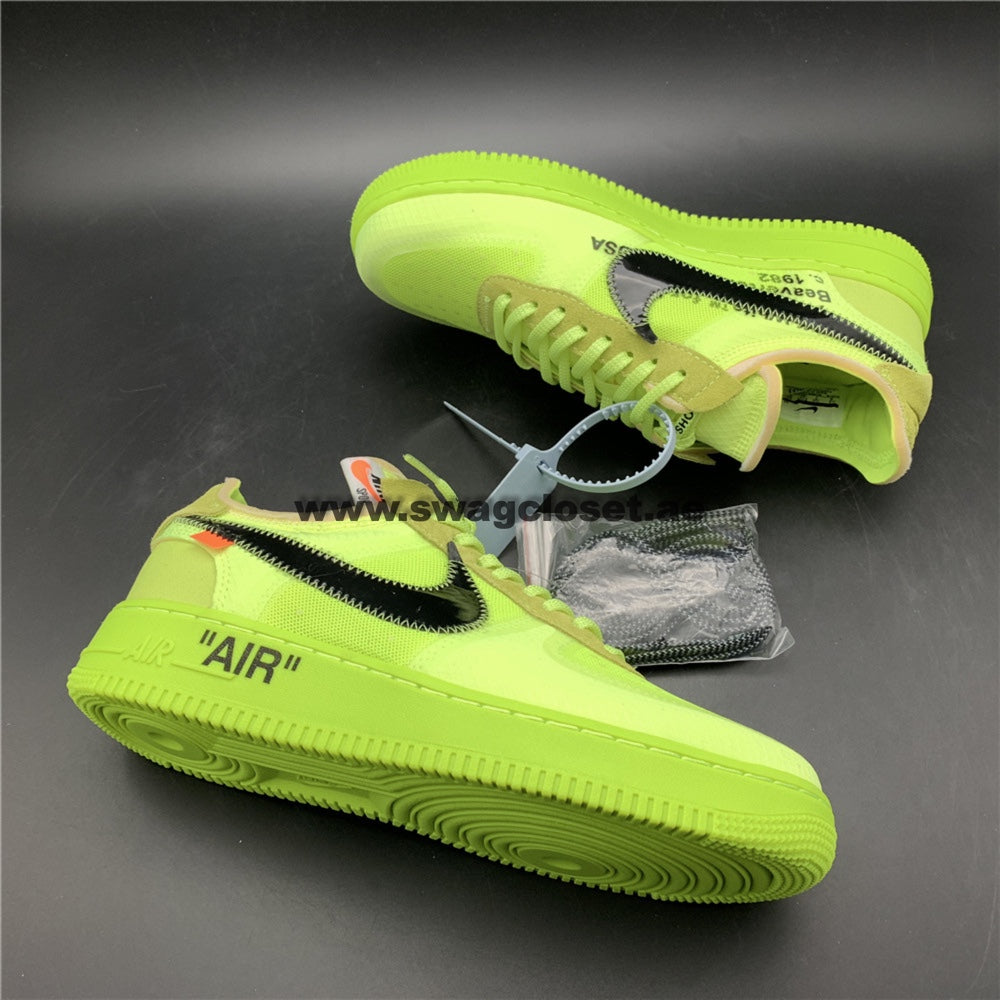 Nike Air Force 1 Low x Off-White "Volt"
