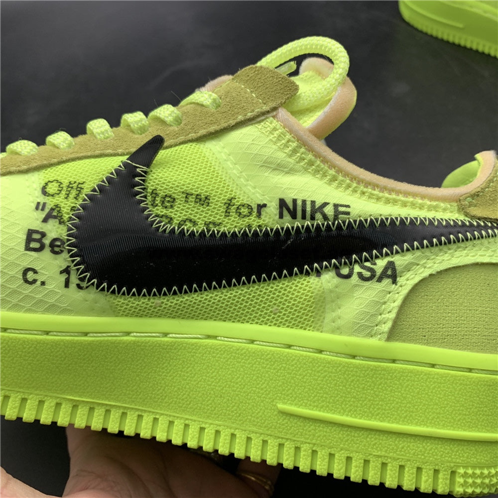 Nike Air Force 1 Low x Off-White "Volt"