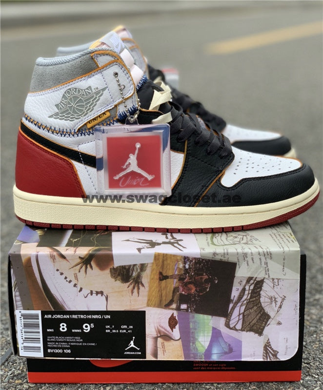 Jordan 1 Retro High Union Los Angeles Black Toe "Union"