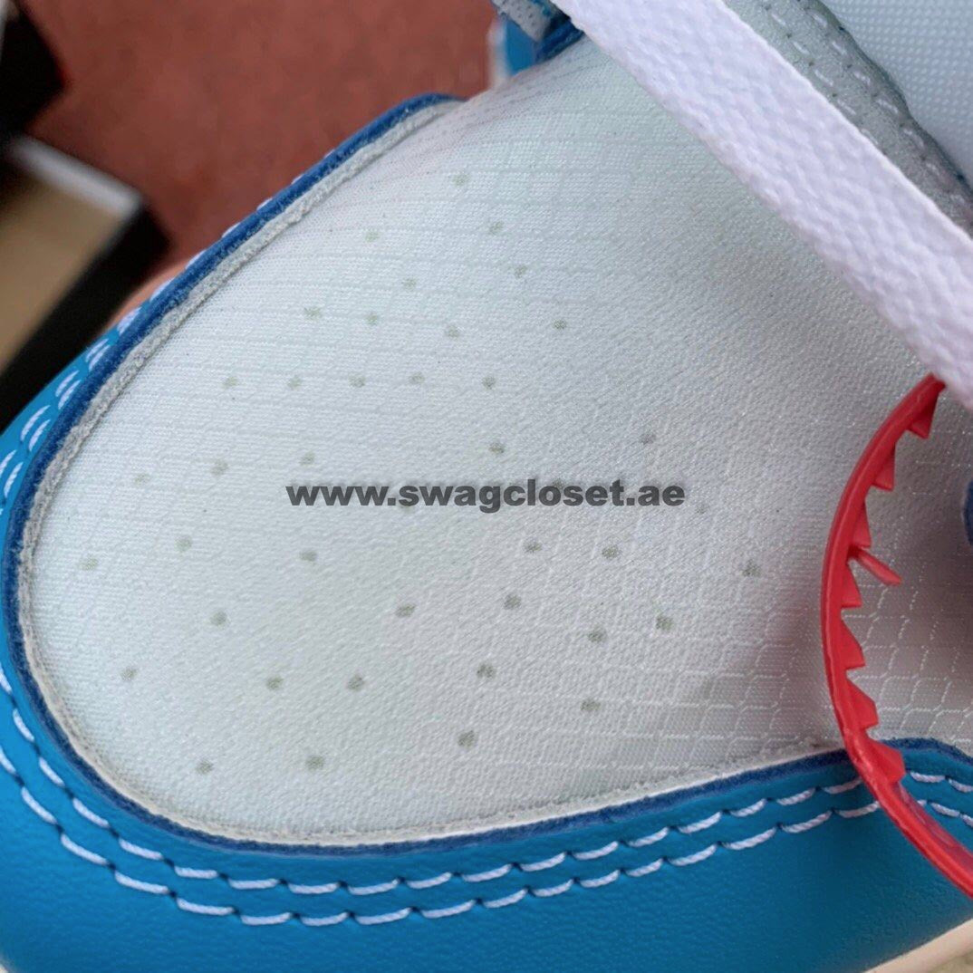 Jordan 1 Retro High Off-White "University Blue UNC"