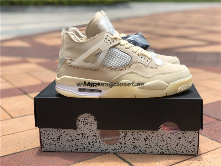 Jordan 4 Retro Off-White "Sail"