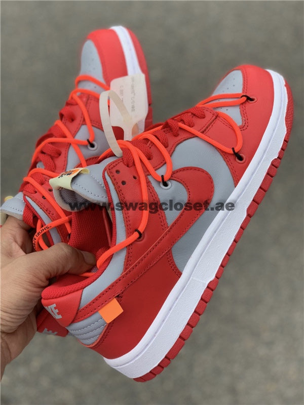 Nike Dunk Low x Off-White "University Red"