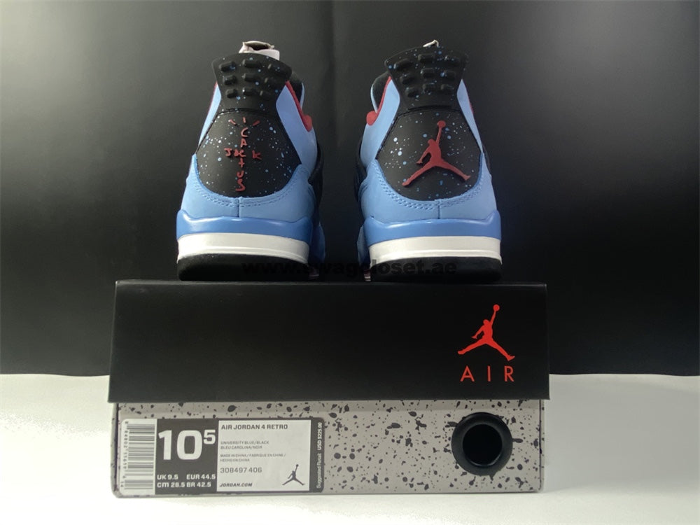 Jordan 4 Retro "Travis Scott Cactus Jack"