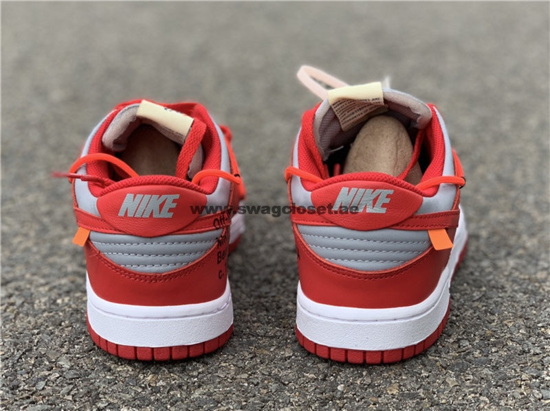 Nike Dunk Low x Off-White "University Red"