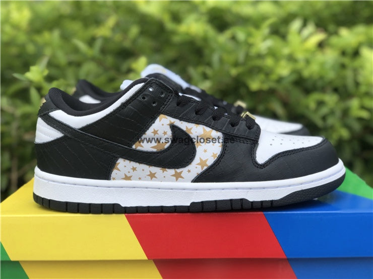 Nike SB Dunk Low x Supreme Stars Black (2021)