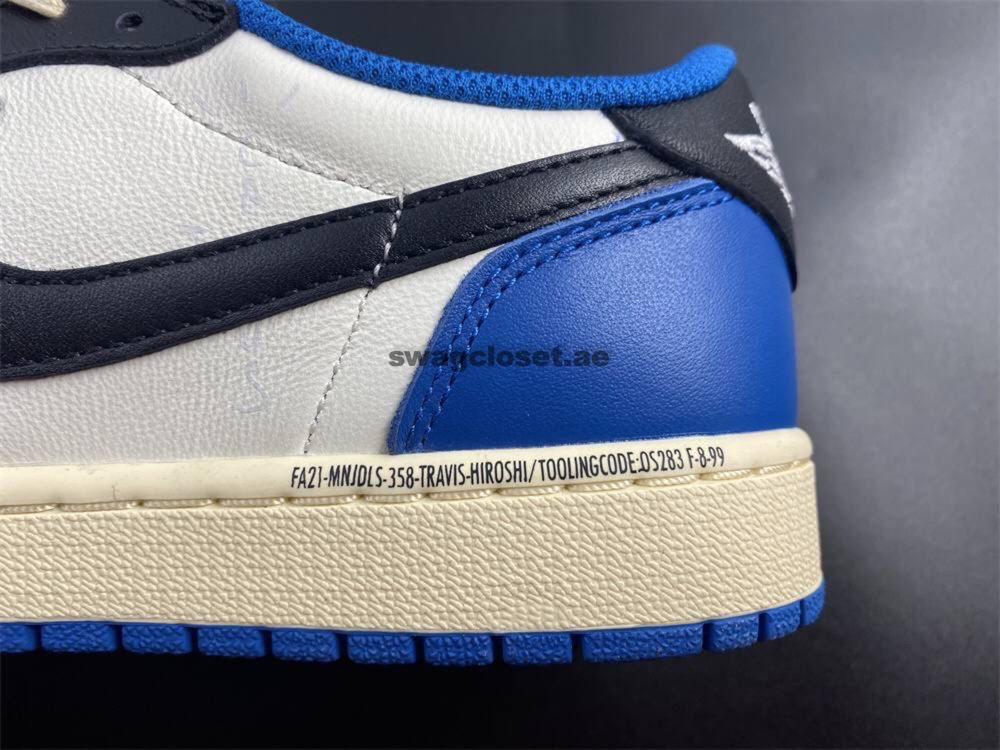 Jordan 1 Low Fragment x Travis Scott